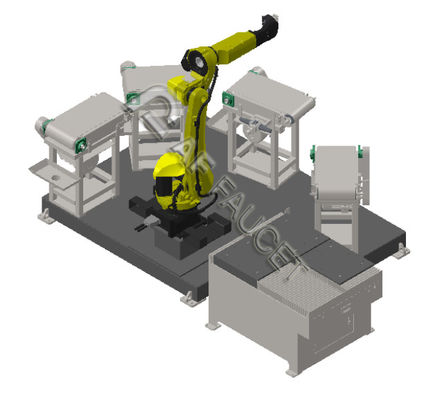 RTAF-FG04- Máquina de rectificación plana robótica, sistema de rectificación plana automática CNC, equipo de rectificación automática.