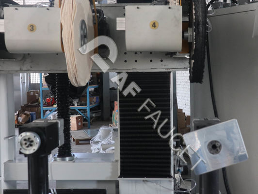 RTAF-AP04AZ-Zinc-Alloy Sanitaryware Polishing Machine, máquina de pulido con ruedas de fregadero de 4 husos, máquina de pulido CNC