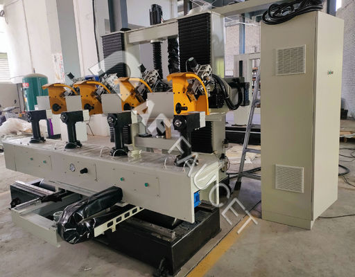 RTAF-AP04-CNC máquina de pulido automático de metales, máquina de pulido de ruedas de fregadero de 4 estaciones, máquina de pulido del mango de la puerta