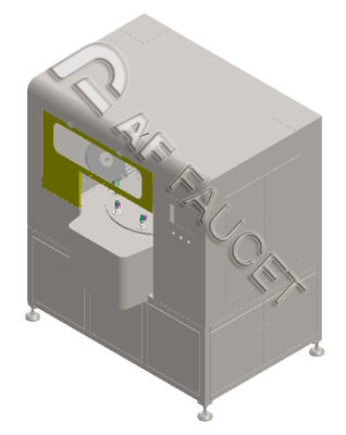 RTAF-RB0408-4-Spindles 8 estaciones máquina de cepillado para piezas pequeñas máquina de dibujo de alambre CNC