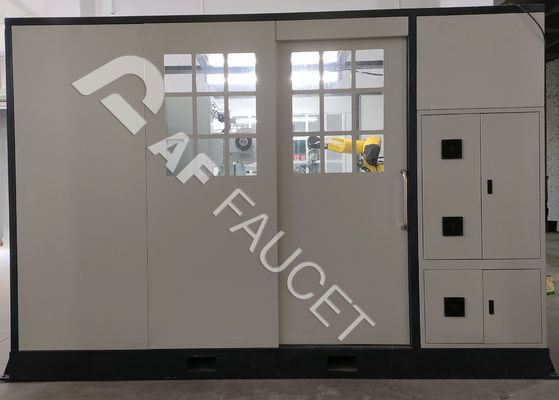 RTAF-AG0204- Máquina de molienda de grifo para grifo de latón pequeño Máquina de molienda de robot CNC