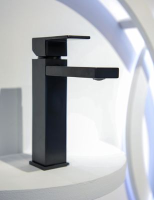 RTAS1612-PVD negro mate,PVD máquina de recubrimiento de chorro negro, griferías de latón recubrimientos negros, grifo de acero inoxidable, ducha ABS