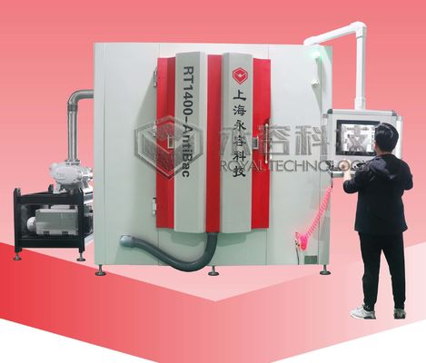 RT1400-AntiBac-PVD Máquina de recubrimiento antibacteriano en grifos, recubrimientos antibacterianos por deposición de PVD, antibacteriano